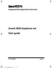 Telrad Telecommunications ImaGEN Avanti 3025 User Manual