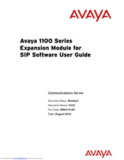 Avaya NN43110-301 Software User's Manual