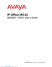 Avaya IP Office (R3.0) 5620SW + EU24 User Manual