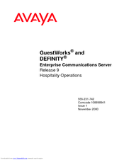 Avaya GuestWorks, Definity Enterpris Operations