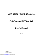 AVE DR8X Series User Manual