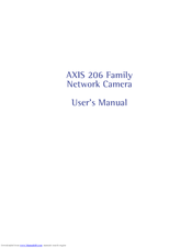 Axis AXIS 206W User Manual