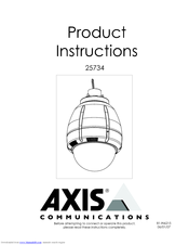 Axis AXIS 214 Product Instructions