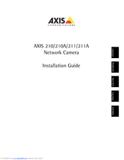 Axis Axis 210 Installation Manual