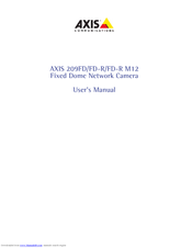 Axis AXIS 209FD-R M12 User Manual