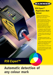 Banner Registration Mark Sensor R58 Expert Brochure
