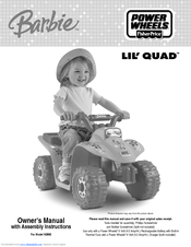 Barbie LIL' QUAD N2892 Owner's Manual With Assembly Instructions