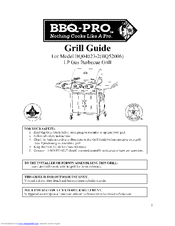 BBQ BQ52006 Manual