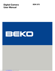 Beko BDK 870 User Manual