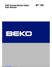 Beko BT-100 User Manual