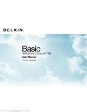 Belkin Basic User Manual