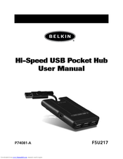 Belkin F5U217 User Manual