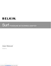 Belkin SURF F5D4077UK User Manual