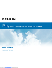 Belkin 8820AU00398 User Manual