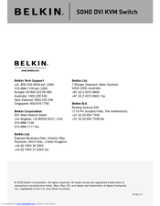 Belkin OmniView F1DD102U User Manual