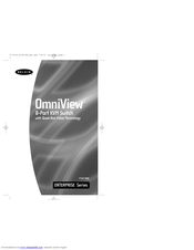 Belkin OMNIVIEW F1DE108B User Manual
