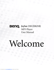 BenQ Joybee 210 User Manual
