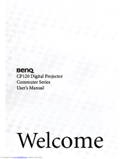 BenQ Commuter CP120 User Manual