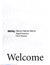 BenQ PB8220 - XGA DLP Projector User Manual