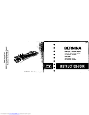 Bernina 530-2 Instruction Book