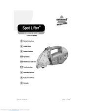 Bissell Spot Lifter 1718 Series User Manual