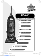 Bissell Lift-Off 3750 Series User Manual