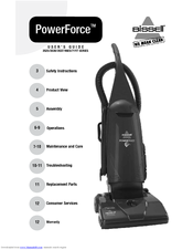 Bissell PowerForce 46E5 Series User Manual