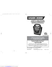 Black & Decker START-IT VEC013BD Instruction Manual