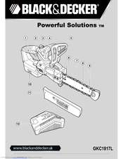 Black & Decker Powerufl Solutions GKC1817L User Manual