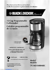Black & Decker CMD3400MBC Use And Care Book Manual
