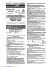 fireStorm FS2400CS Instruction Manual