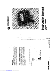 Black & Decker 9011 Instruction Manual