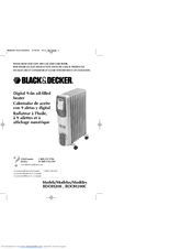 Black & Decker BDOH200 Use And Care Book Manual