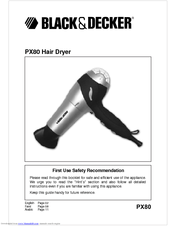 Black & Decker PX80 User Manual