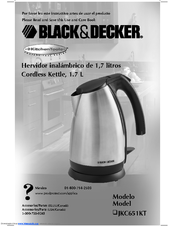 Black & Decker KitchenTools JKC651KT Use And Care Book Manual