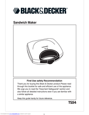 Black & Decker TS54 Instruction Manual