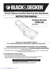 Black & Decker 90541667 Instruction Manual