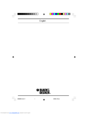 Black & Decker GR380/85 User Manual