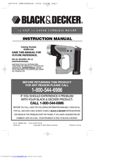 Black & Decker BDBN1200 Instruction Manual