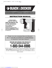 Black & Decker BDBN1202 Instruction Manual