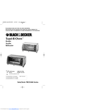 Black & Decker TRO5050 Use And Care Book Manual