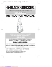 Black & Decker PW1500 Instruction Manual