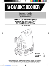 Black & Decker PW1360 Instruction Manual
