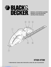 Black & Decker HT420 Instruction Manual