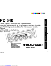 Blaupunkt RPD 540 Manual