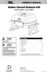 Blue Rhino CBT825L-C Owner's Manual