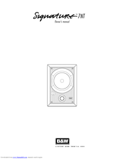 Bowers & Wilkins Signature 7NT Owner's Manual