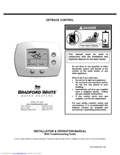 Bradford White 47808A Installation And Operation Manual