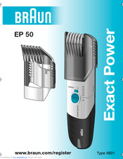 Braun Exact Power EP 50 User Manual