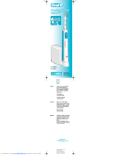 Braun Oral-B Professional Care D15535 User Manual